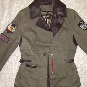 Rock & Republic Vintage Army Green Jacket